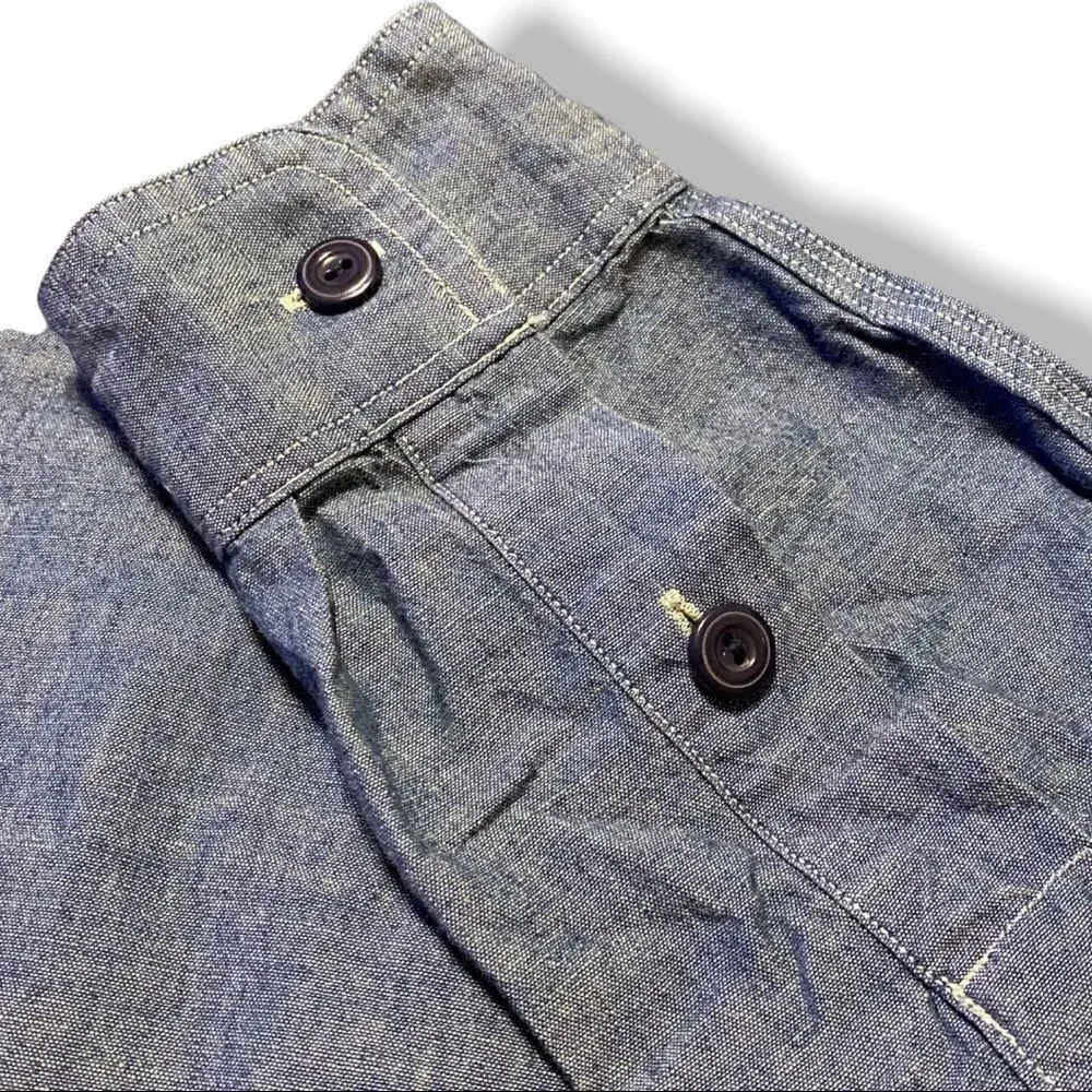 Ralph Lauren Polo Authentic Denim Goods Classic Chambray Shirt size Small